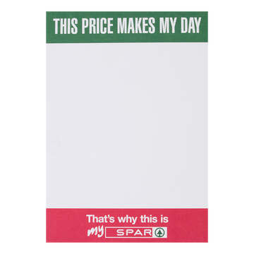 SPAR This price makes my day stack card template